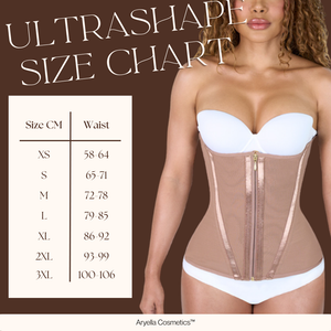 UltraShape Waist Trainer Corset With Back Support