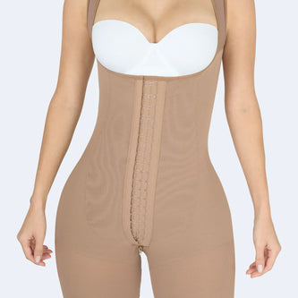 Hourglass full body shapewear body shaper with hooks for waist shaping and curve enhancement