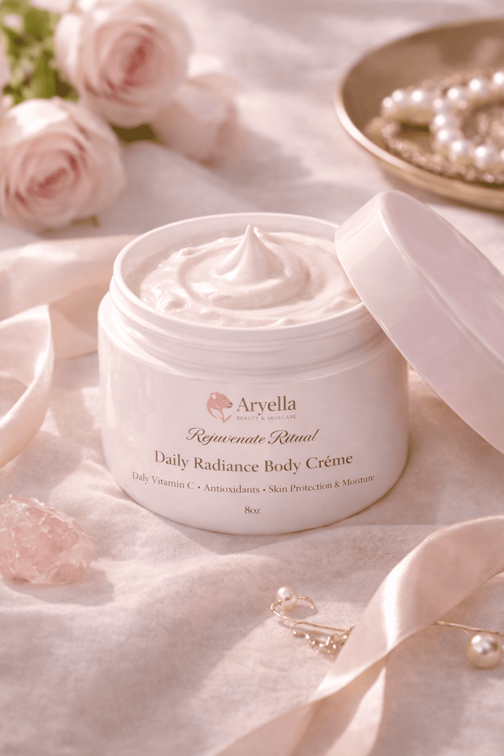 Daily Radiance Body Cream — Vitamin C & Antioxidant Protection | Unscented