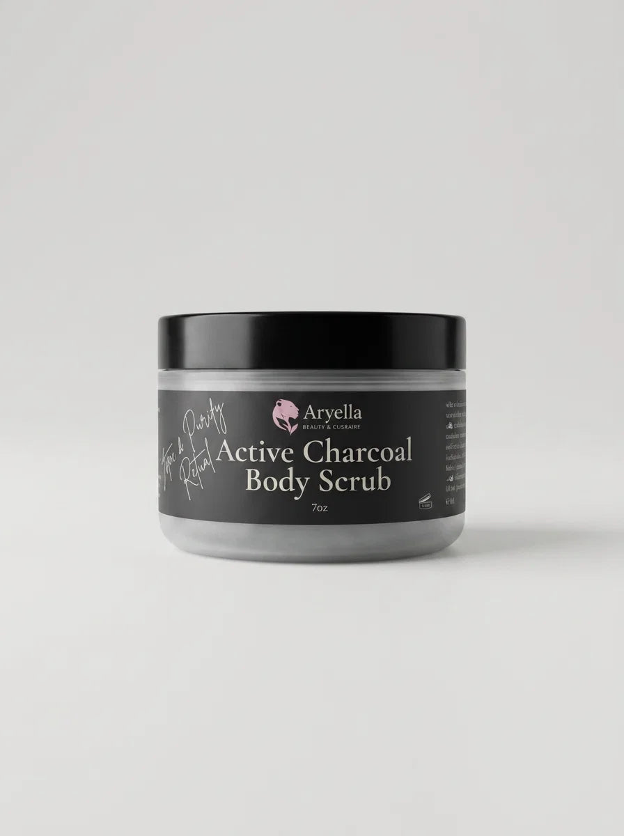 Detox & Purify Active Charcoal Body Scrub — Deep Cleanse & Smooth