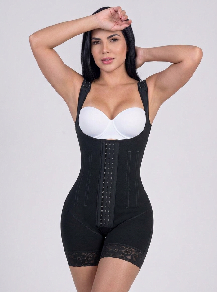 UltraShape Faja — 7 Steel Boning Rods, Open Bottom & Glute Lift